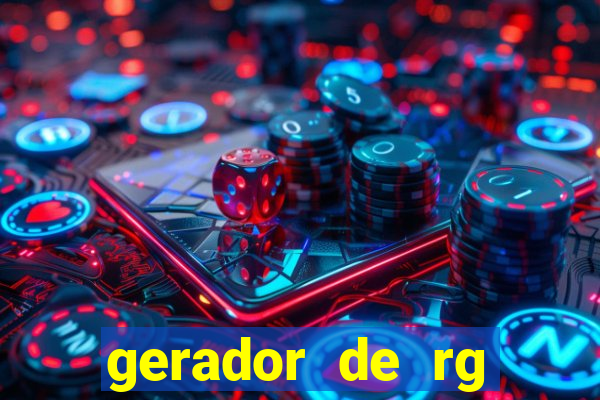 gerador de rg frente e verso